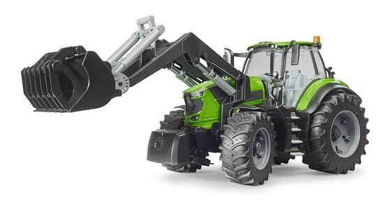 Deutz 8280 TTV ar frontālo iekrāvēju BRUDER (03161)