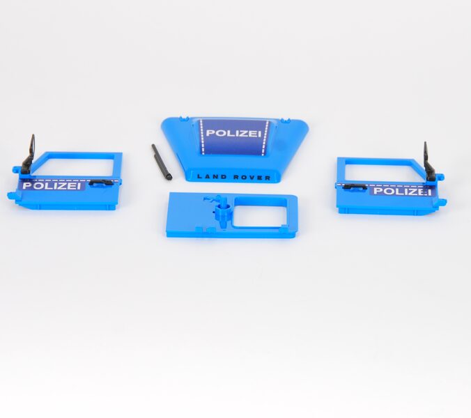 Durvis Land Rover Police Blue BRUDER (42569)